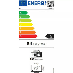 TV intelligente TCL 43C649 4K Ultra HD D-LED QLED AMD FreeSync