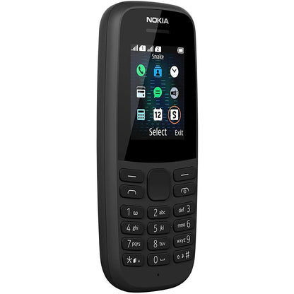 Mobile phone Nokia 105 2019 1,77" 2 GB Black