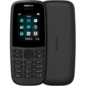 Mobiltelefon Nokia 105 1,8" Schwarz 128 GB