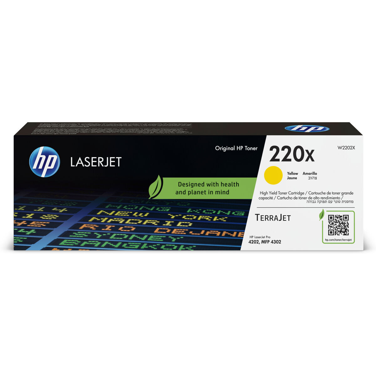 Original Toner HP W2202X Yellow (1 Unit)