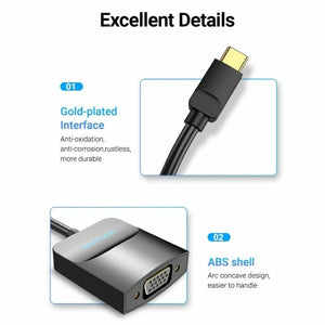 USB to VGA Adapter Vention TDDBB