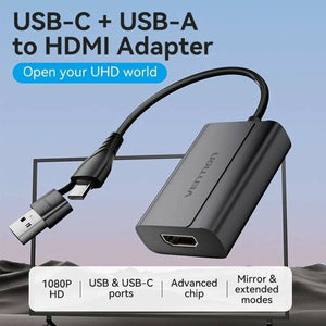 Adaptateur USB-C vers HDMI Vention ACYHB