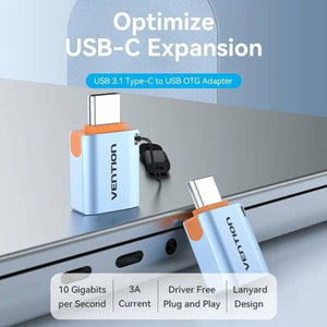 USB to USB-C Adapter Vention CUBH0