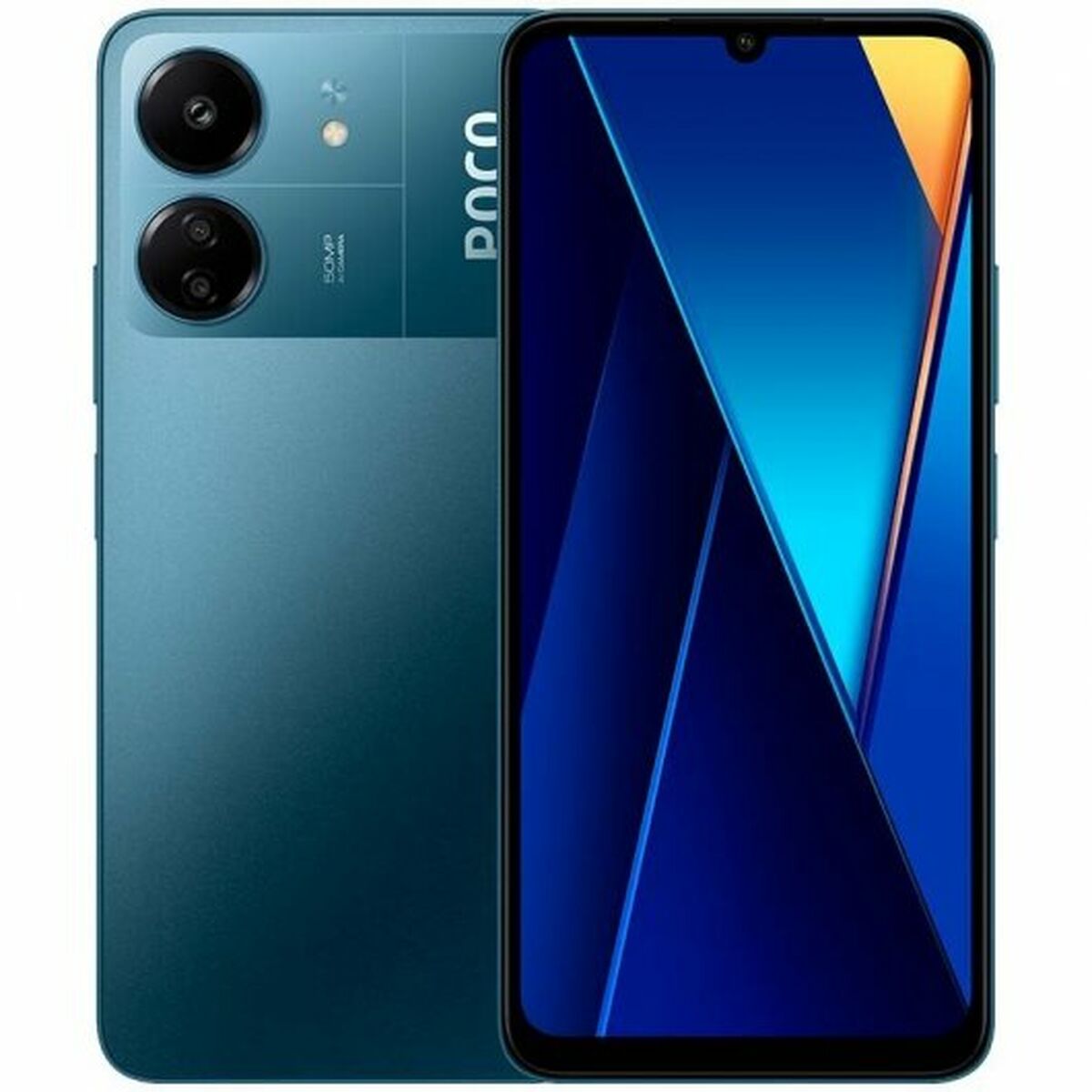 Smartphone Poco C65 6,7" Octa Core 8 GB RAM 256 GB Blau