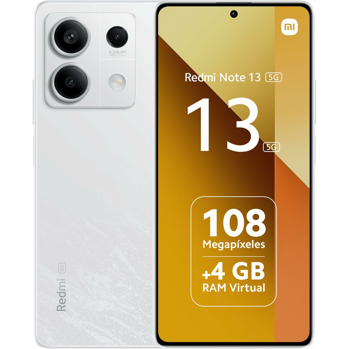 Smartphone Xiaomi Redmi Note 13 5G 6,7" Octa Core 6 GB RAM 128 GB Weiß