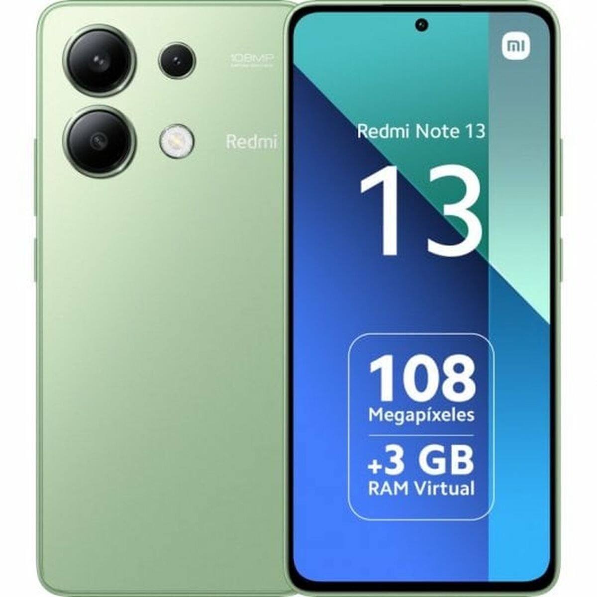 Smartphone Xiaomi NOTE13 GREEN QUALCOMM SNAPDRAGON 685 6 GB RAM 128 GB Green