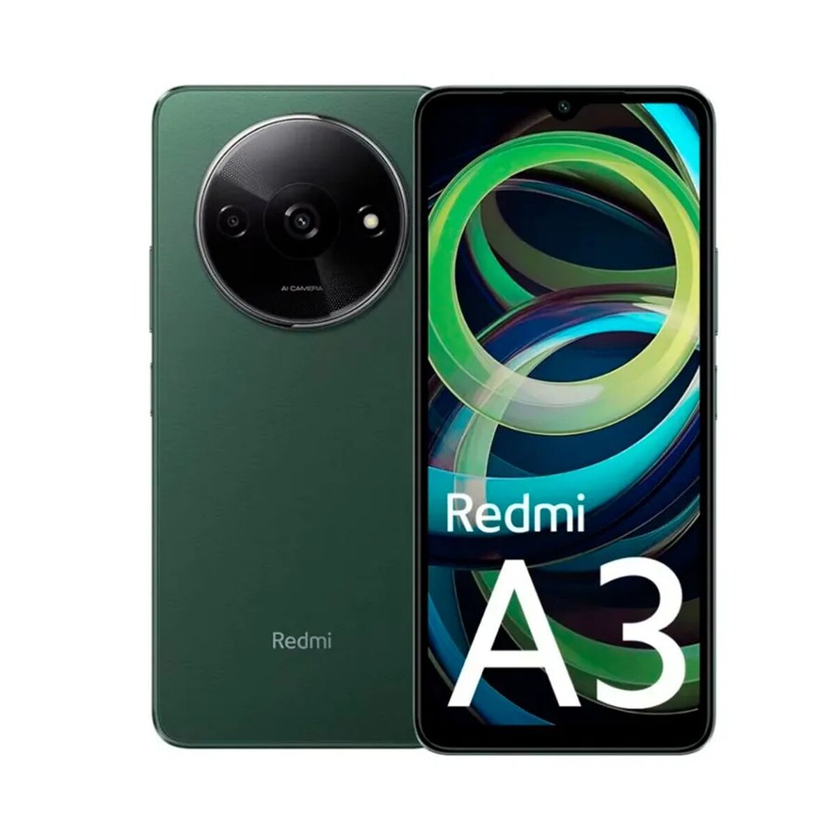 Smartphone Xiaomi Redmi A3 6,71" Octa Core Mediatek Helio G36 3 GB RAM 64 GB grün