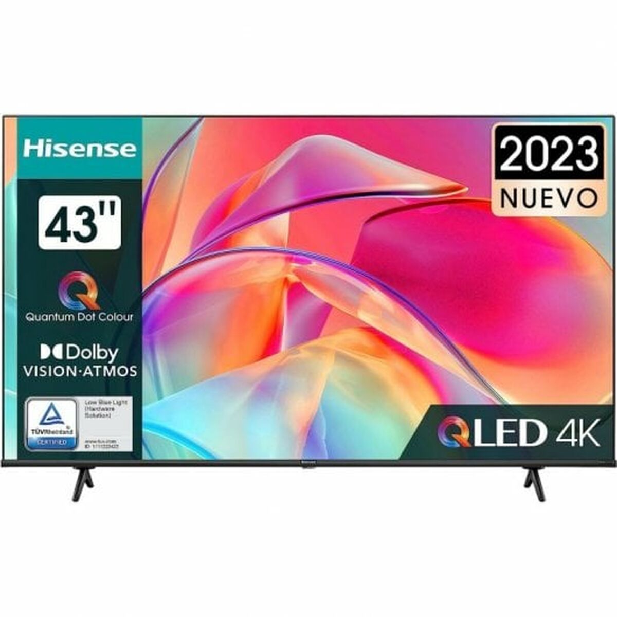 TV intelligente Hisense 43E7KQ 4K Ultra HD 43" HDR D-LED QLED