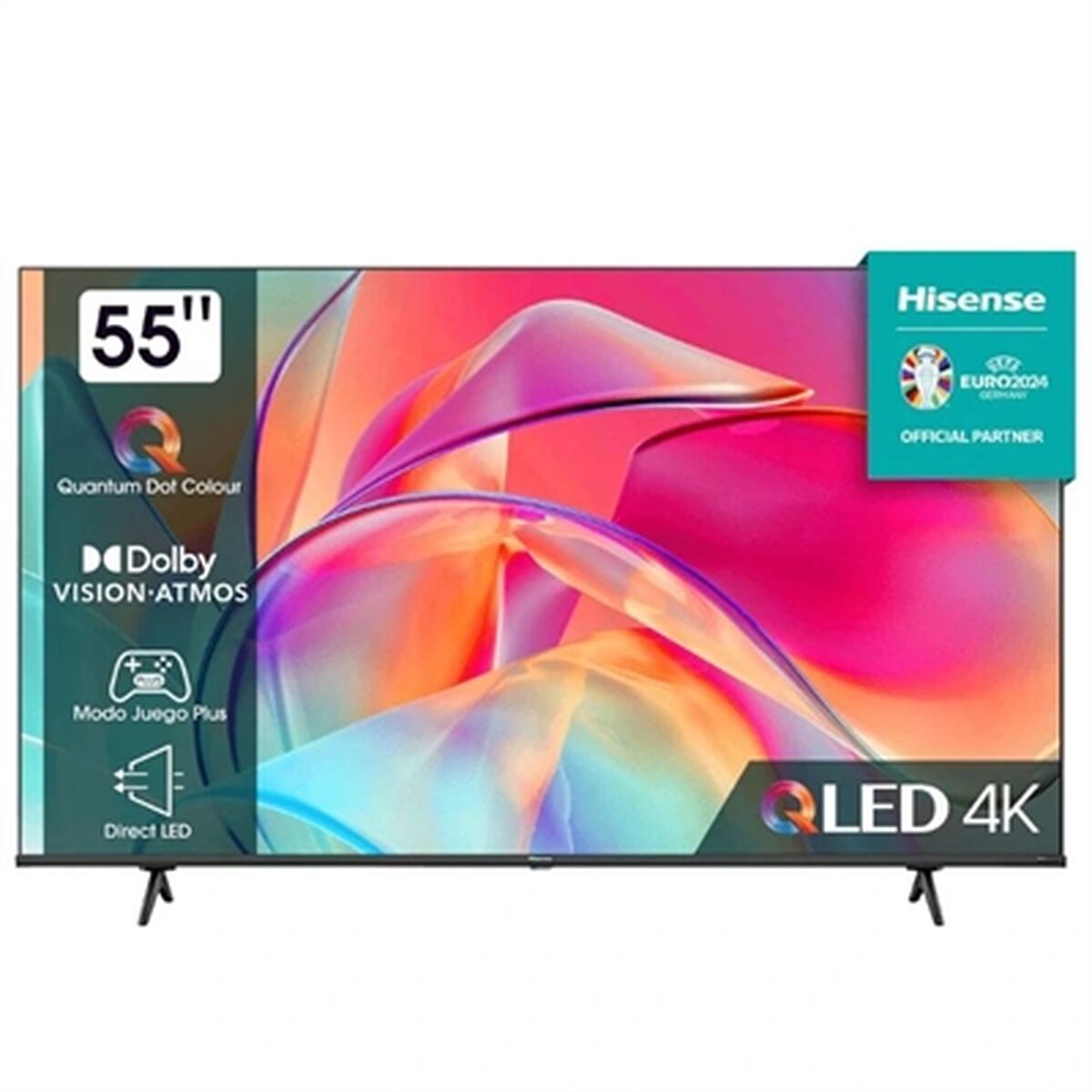 Smart TV Hisense 55E77KQ 55" 4K Ultra HD LED HDR D-LED QLED