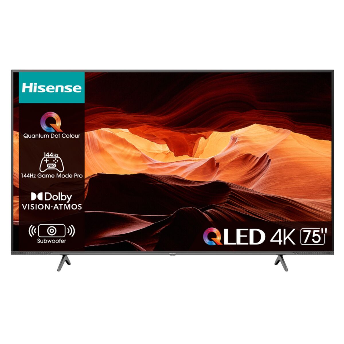 TV intelligente Hisense 65E7KQ 65" 4K Ultra HD D-LED QLED