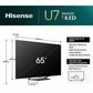 TV intelligente Hisense 65U7NQ 4K Ultra HD 65"