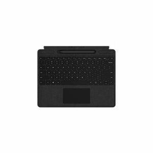 Hülle für Tablet und Tastatur Microsoft Schwarz Silberfarben (Restauriert A+)