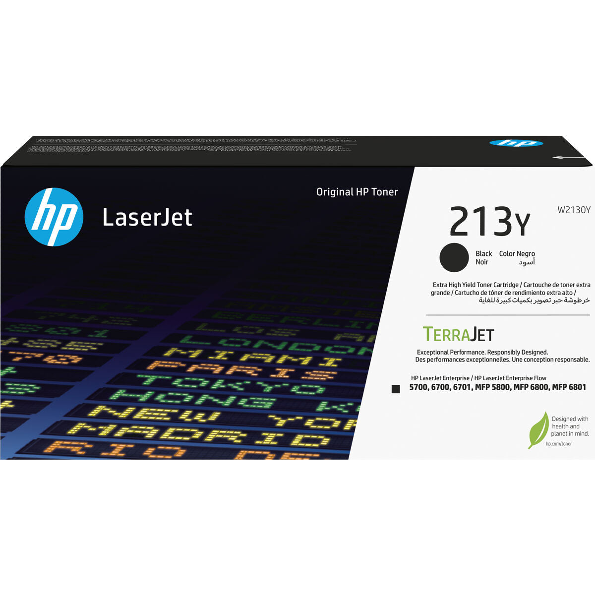 Original Toner HP LaserJet 213Y Black