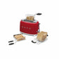 Toaster Smeg TSF01RDEU 950W 950 W Rot
