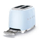 Toaster Smeg TSF01PBEU Edelstahl Vintage Blau 50er Jahre 950 W