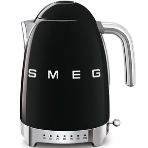 Bouilloire Smeg 2400 W 1,7 L Noir Acier inoxydable Plastique