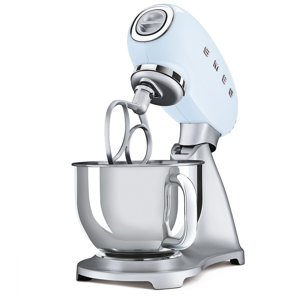 Mixeur/mélangeur de pâte Smeg SMF02PBEU 800 W Bleu