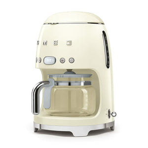 Filterkaffeemaschine Smeg DCF02CREU 1050 W Retro Grau Creme