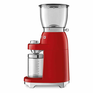 Moulin électrique Smeg CGF11RDEU Rouge Transparent 150 W 350 g