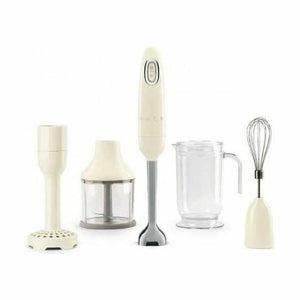 Hand-held Blender Smeg HBF22CREU Cream 700 W