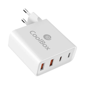 Wall Charger CoolBox COO-CUAC-100P White