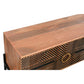 TV-Möbel Home ESPRIT Schwarz Gold natürlich Holz Mango-Holz 180 x 40 x 50 cm