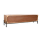 TV-Möbel Home ESPRIT Schwarz Gold natürlich Holz Mango-Holz 180 x 40 x 50 cm