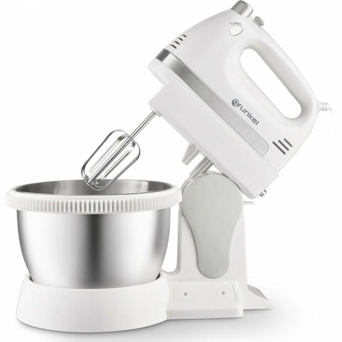 Mixeur/mélangeur de pâte Grunkel AM-350TURB05BOWL 350 W Blanc 1 L 2 L