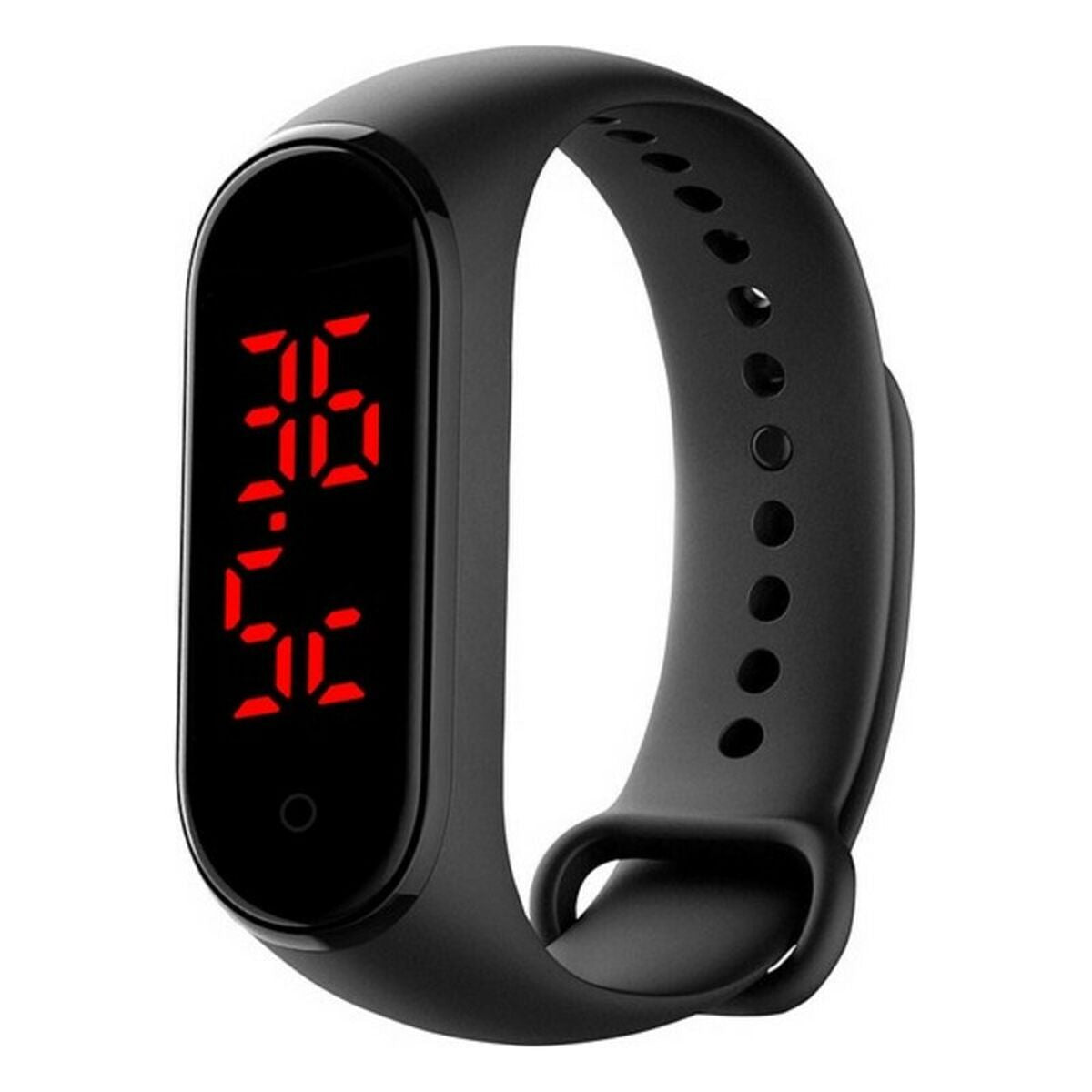 Bracelet d'activités Contact 0,96" 90 mAh Bluetooth Noir (1 Unité)