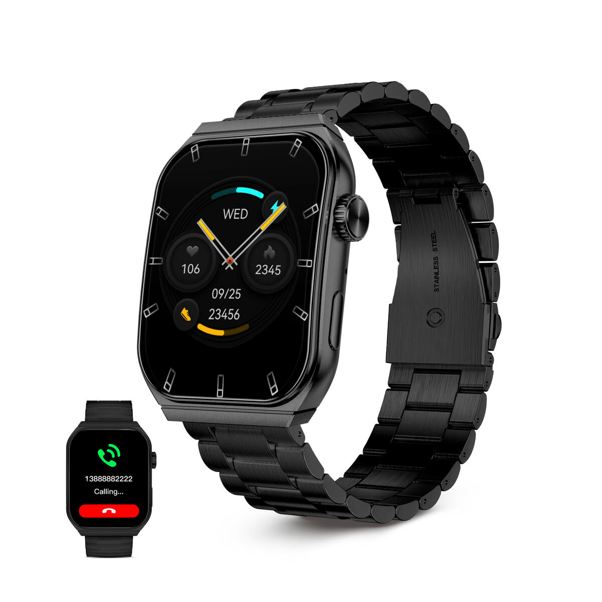 Smartwatch KSIX Schwarz