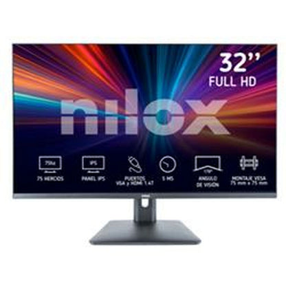 Gaming-Monitor Nilox NXM32FHD11 32" Full HD 75 Hz