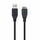 USB 3.0 A zu Micro USB-B-Kabel NANOCABLE 10.01.1102-BK Schwarz 2 m