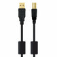 Câble USB 2.0 A vers USB B NANOCABLE 10.01.1205 Noir 5 m