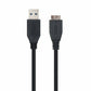 USB-C-Kabel NANOCABLE 10.01.1101-BK Schwarz 1 m