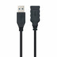 USB-Kabel NANOCABLE 10.01.0903-BK Schwarz 3 m