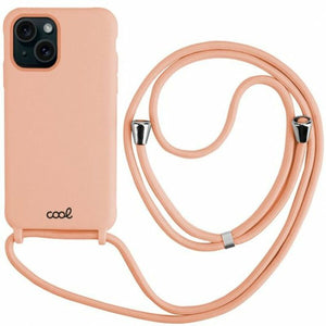 Protection pour téléphone portable Cool iPhone 15 Rose Apple