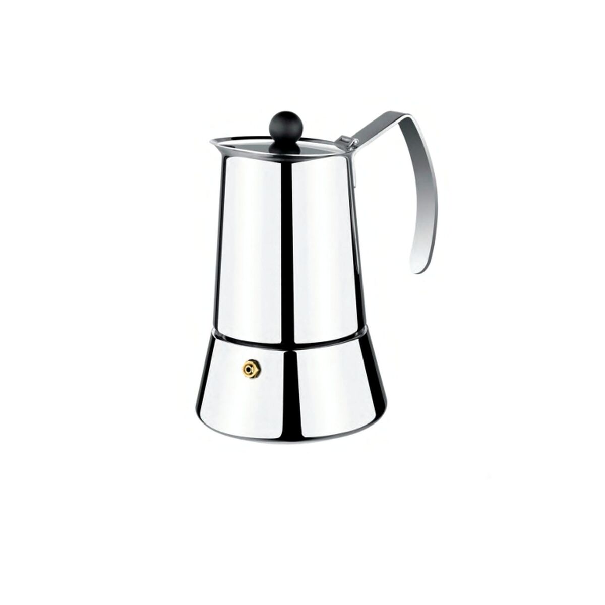 Italian Coffee Pot Monix M630006 Silver 6 Cups Stainless steel