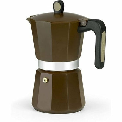 Cafetière Italienne Monix M671006 Marron Aluminium 320 ml