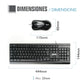 Keyboard and Mouse iggual IGG317617