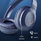 Headphones with Microphone NGS ELEC-HEADP-0398 Blue