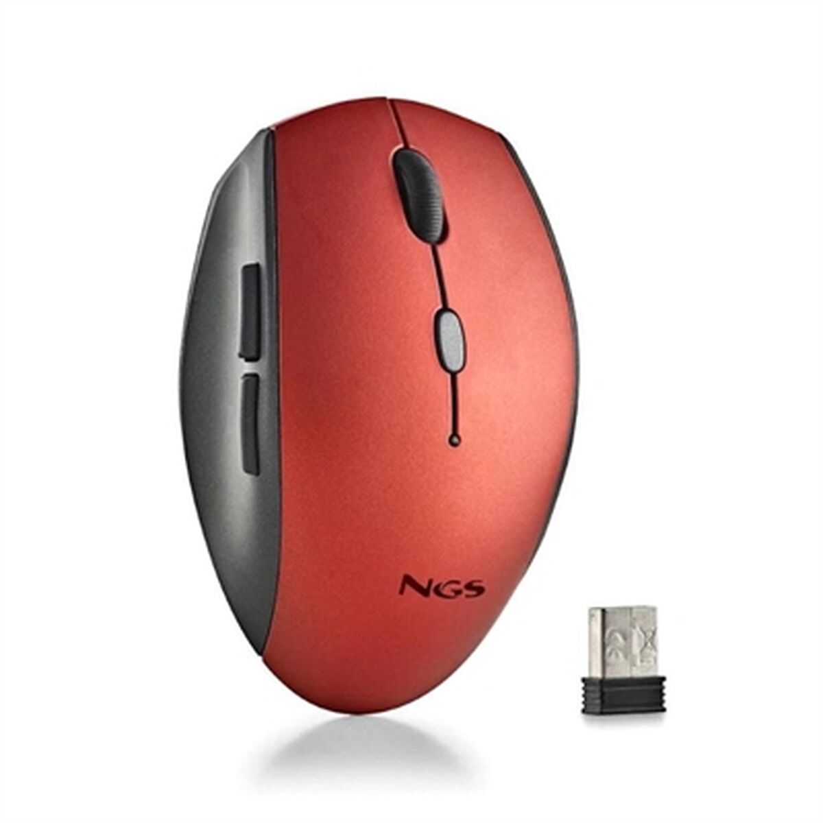 Schnurlose Mouse NGS NGS-MOUSE-1230 Rot