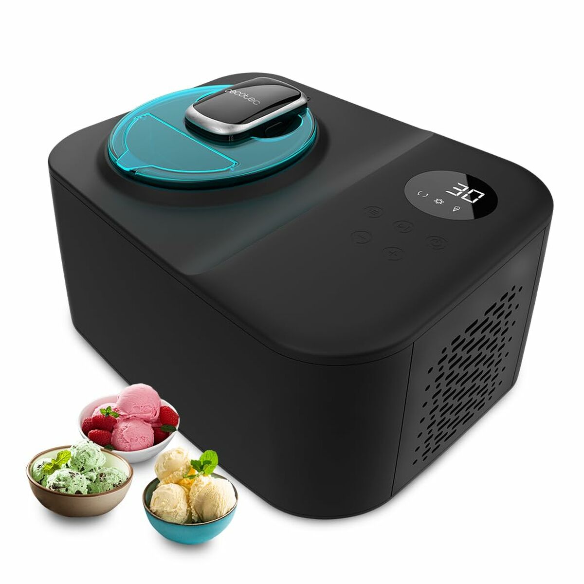 Ice Cream Maker Cecotec GELACY Black 1,2 L