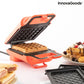 2-in-1 Waffel- und Sandwich-Maker mit Rezepten InnovaGoods Wafflicher (Restauriert A)