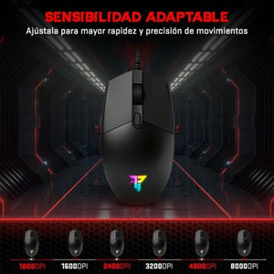 Souris Tempest X2 Custodian  Noir