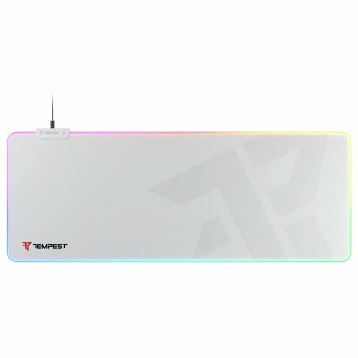 Tapis de Souris Tempest TP-GMP-RGB-W Blanc