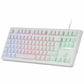 clavier et souris Mars Gaming MCPRGB3WES Blanc QWERTY