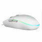 clavier et souris Mars Gaming MCPRGB3WES Blanc QWERTY