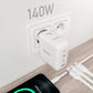 Chargeur mural Aisens ASCH-140W3P030-W Blanc 140 W (1 Unité)