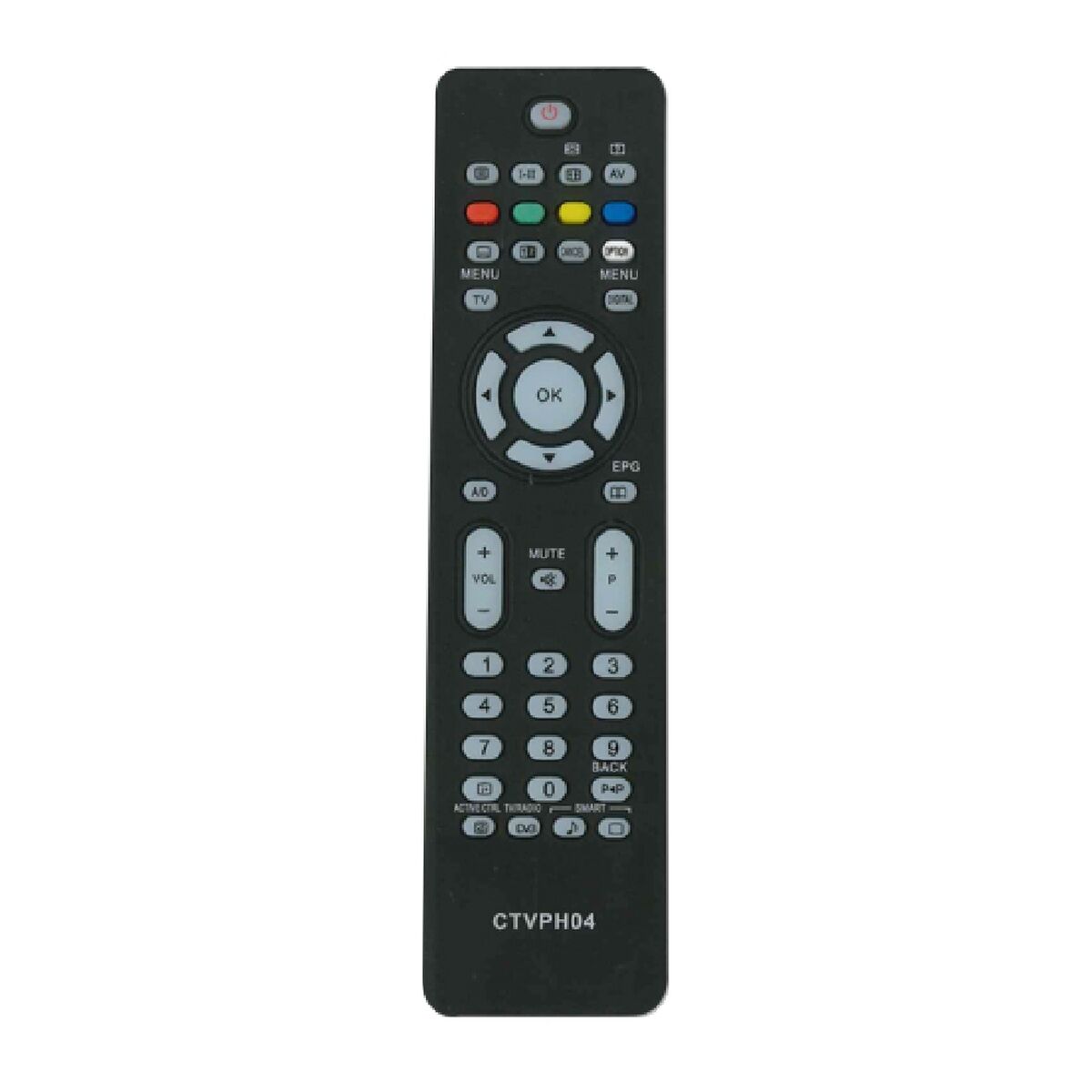 Télécommande Universelle pour Philips 02ACCOEMCTVPH04 Noir