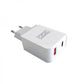 Chargeur mural 3GO ALMUSBCQC3 18 W Blanc Multicouleur (1 Unité)